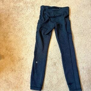 Lululemon Speed Up Tight 28" Power Luxtreme gray size 4